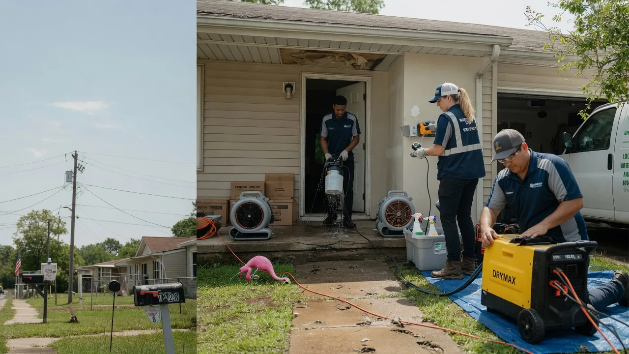 Storm Damage Water Removal in Chesterhill, OH near me